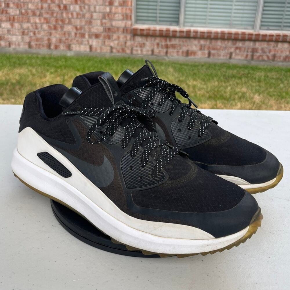 Mens Nike Air Zoom 90 844569-001 Synthetic Golf Sport Athletic Shoes SZ 12 Black - Picture 3 of 6